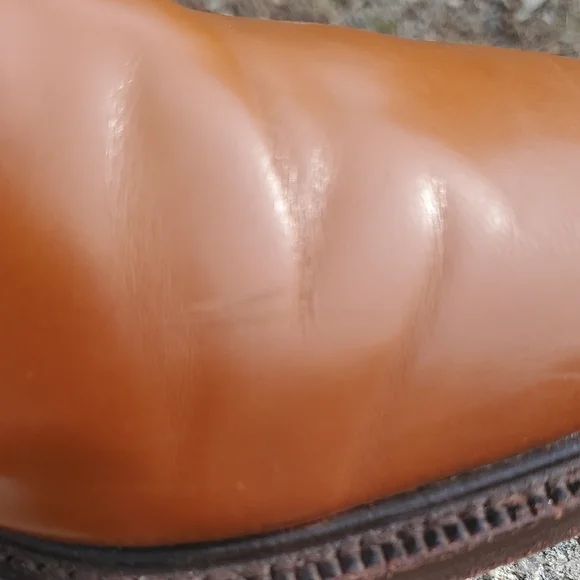 Church's Custom Grade Shannon Classic Brown Leather Derby Men's Shoes 9.5 - Picture 8 of 16